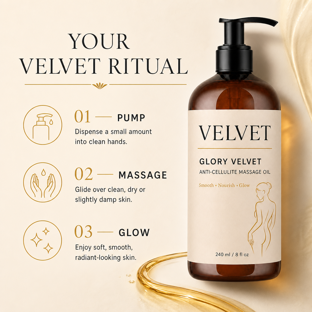 Your Velvet Ritual: pump, massage, glow