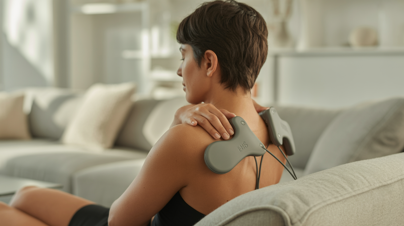 Using EMS Massager for post-workout recovery
