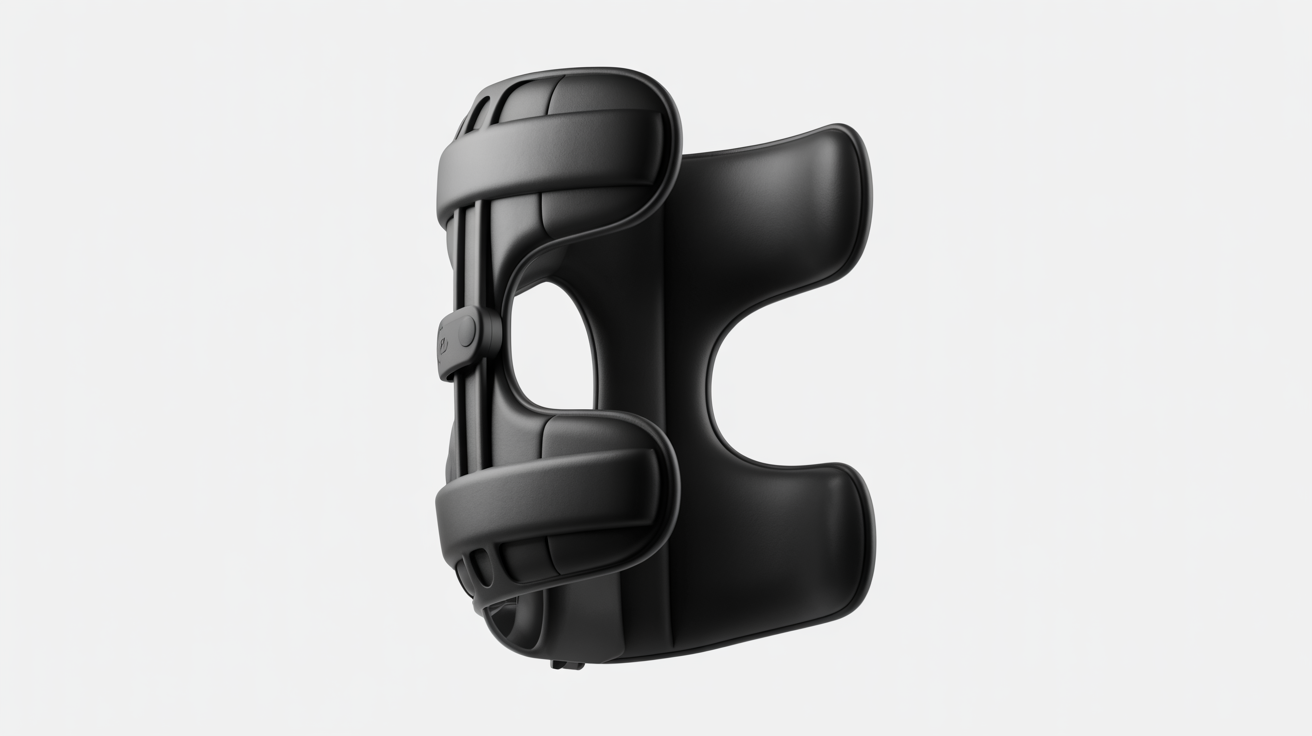 Posture Corrector ergonomic side profile view